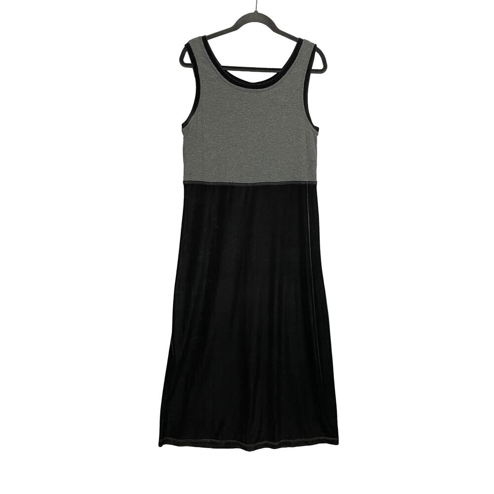 Carol Anderson 90s Vintage Whimsigoth Velvet Maxi‎ Dress Women's Size Large Y2K